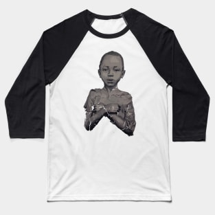 African Child Baseball T-Shirt